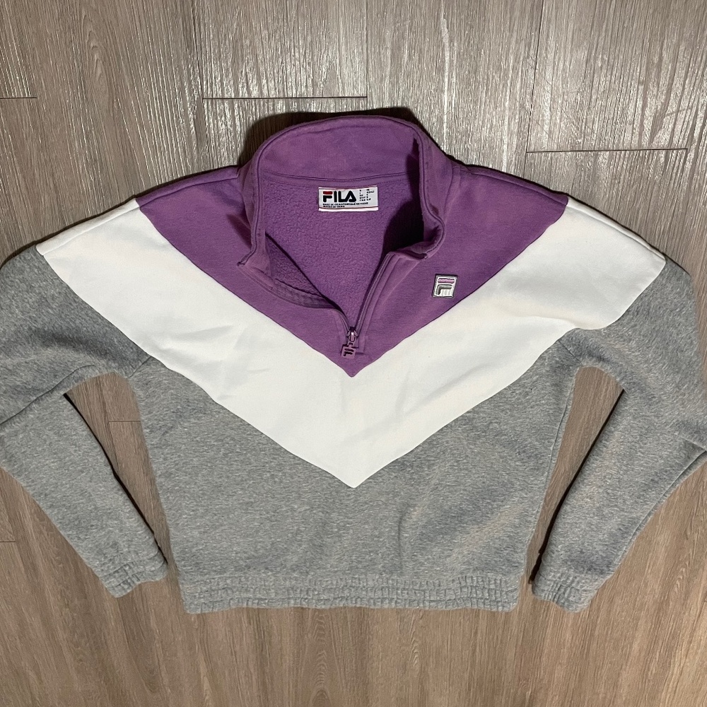 FILA Long Sleeve Quarter Zip